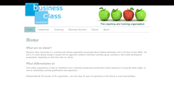 Desktop Screenshot of businessclassassociates.com