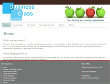 Tablet Screenshot of businessclassassociates.com